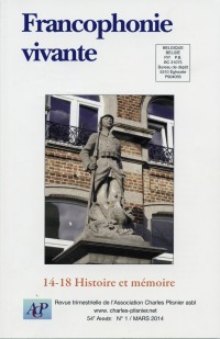 Francophonie vivante - 1-2014  - 14-18 Histoire et mémoire