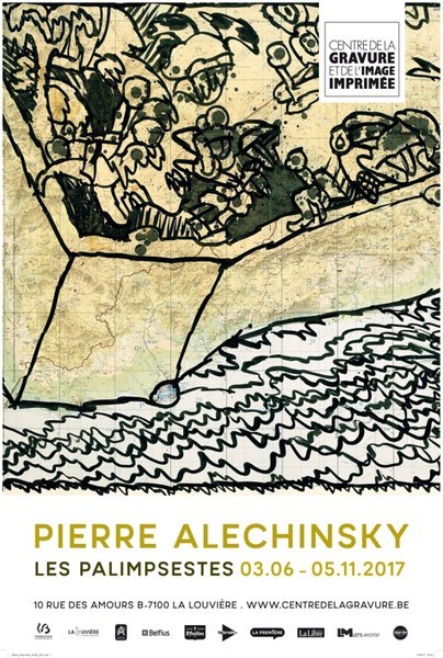 Pierre Alechinsky, les Palimpsestes