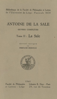 Antoine de La Sale (T. 2) : La Sale