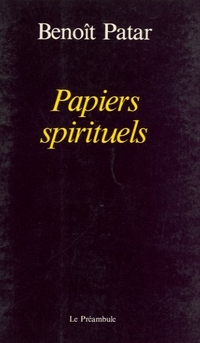 Papiers spirituels