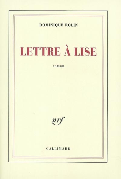 Lettre à Lise