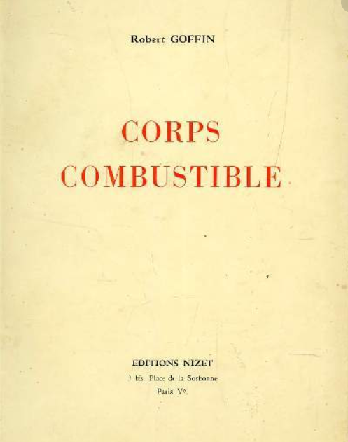 Corps combustible