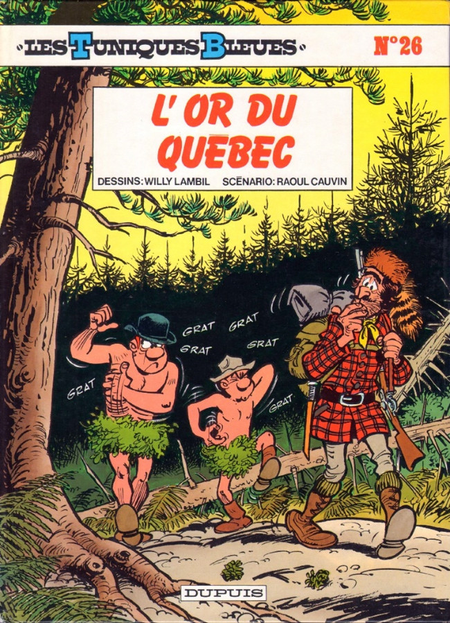 Les tuniques bleues (tome 26) : L'or du Québec