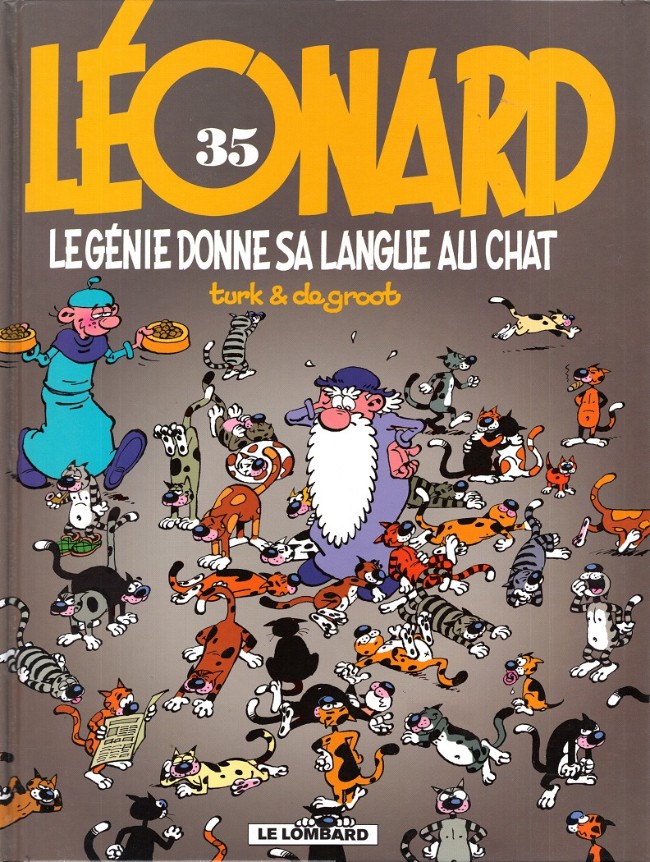 Léonard : Le génie donne sa langue au chat (tome 35)