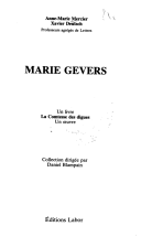 Marie Gevers