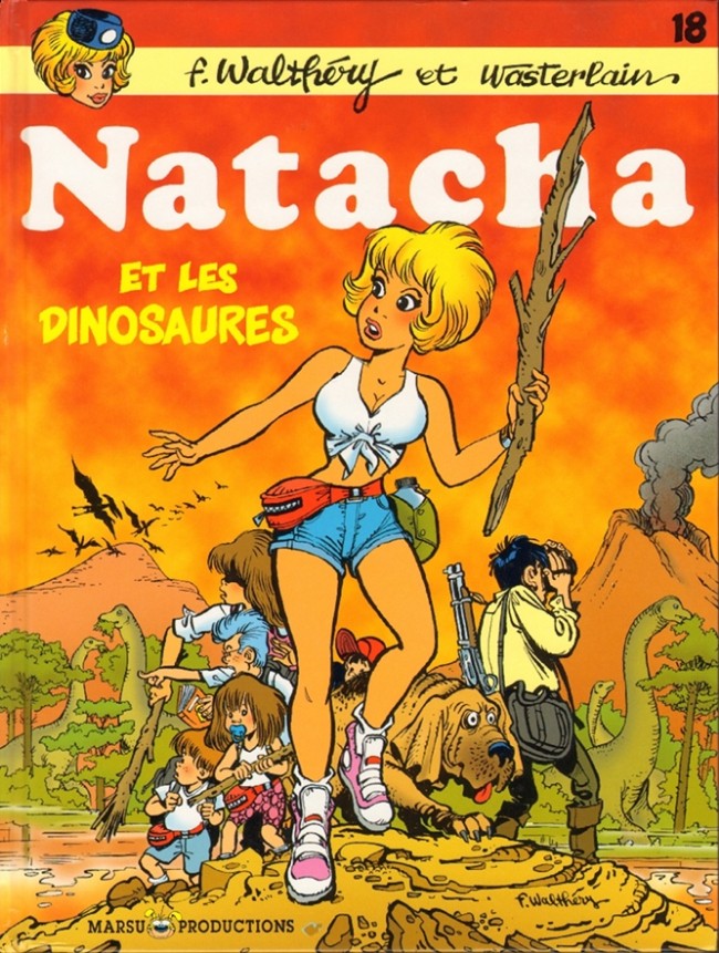 Natacha : Natacha et les dinosaures (tome 18)