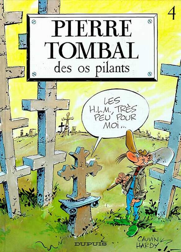 Pierre Tombal (tome 4) : Des os pilants