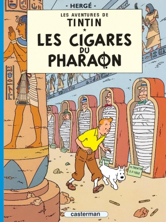 Les aventures de Tintin : Les cigares du Pharaon (tome 4)