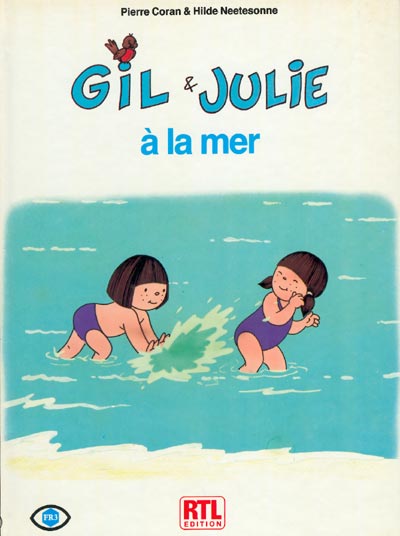 Gil et Julie à la mer