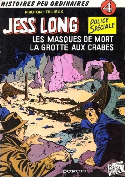 Jess Long (tome 4) : Les masques de mort - La grotte aux crabes