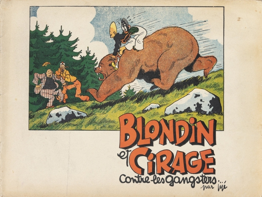 Blondin et Cirage (tome 2) : Blondin et Cirage contre les gangsters