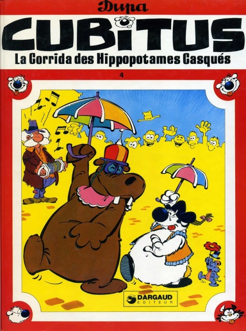 Cubitus (tome 4) : La corrida des Hippopotames casqués