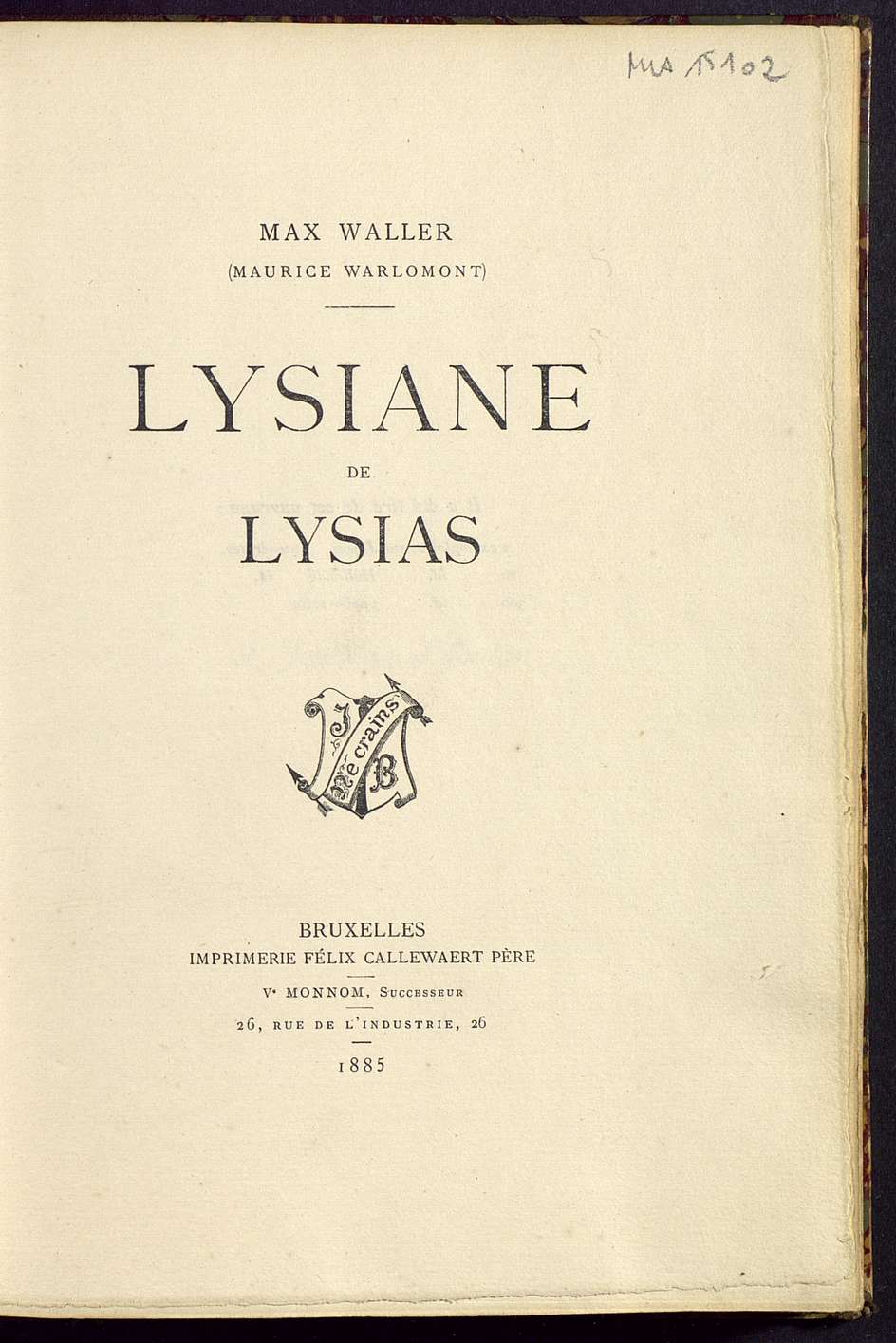 Lysiane de Lysias