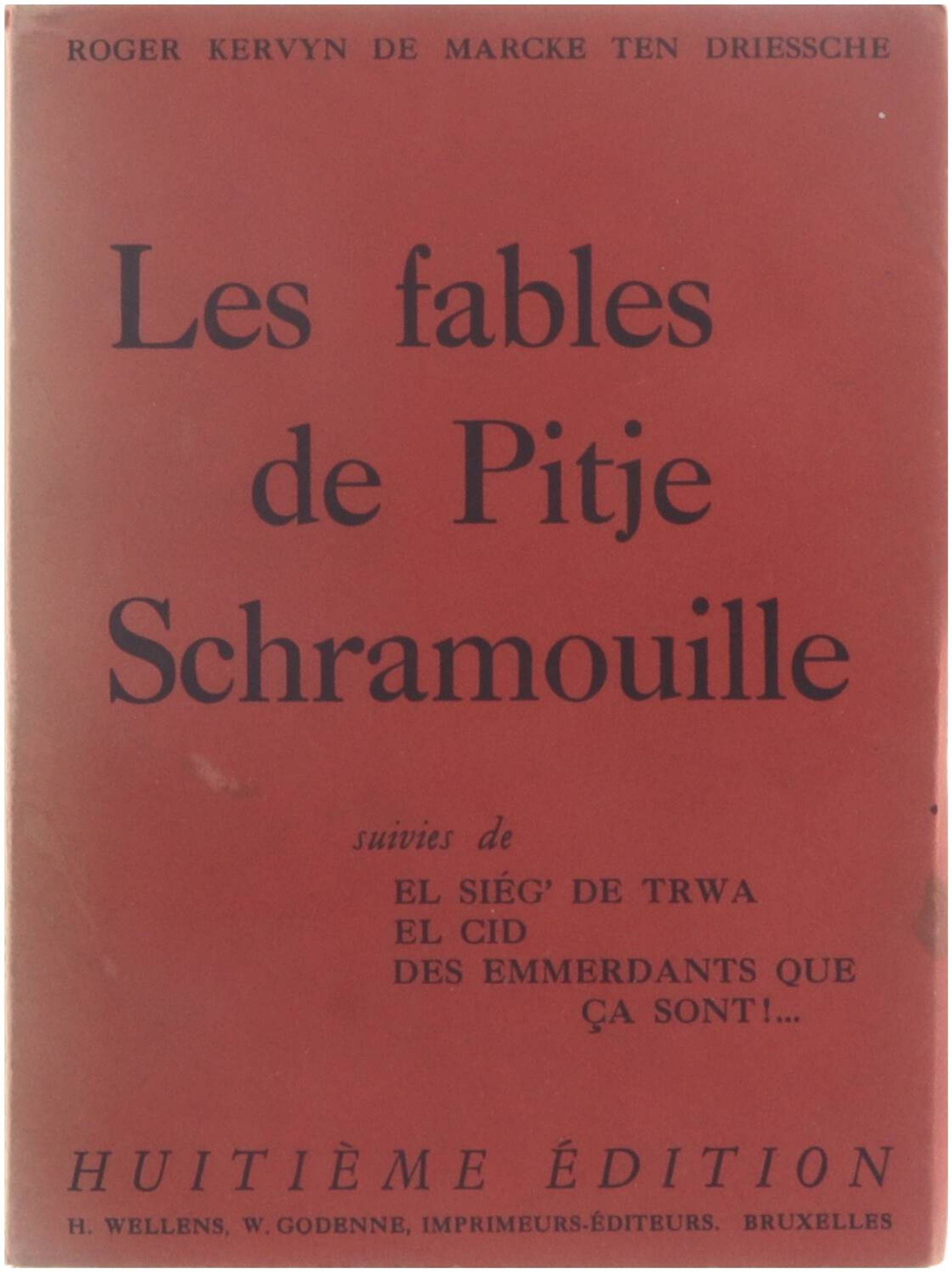 Les fables de Pitje Schramouille