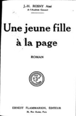 Une jeune fille à la page