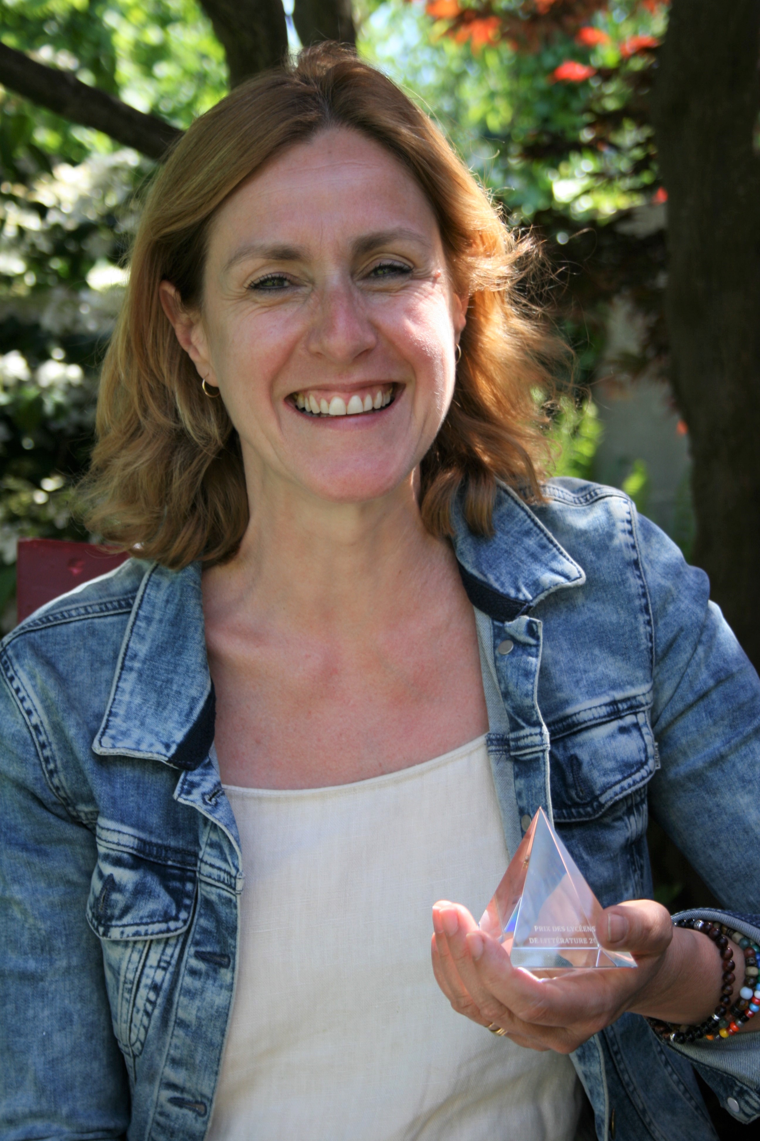 L'autrice Geneviève Damas reçoit le Prix des lycéens 2021