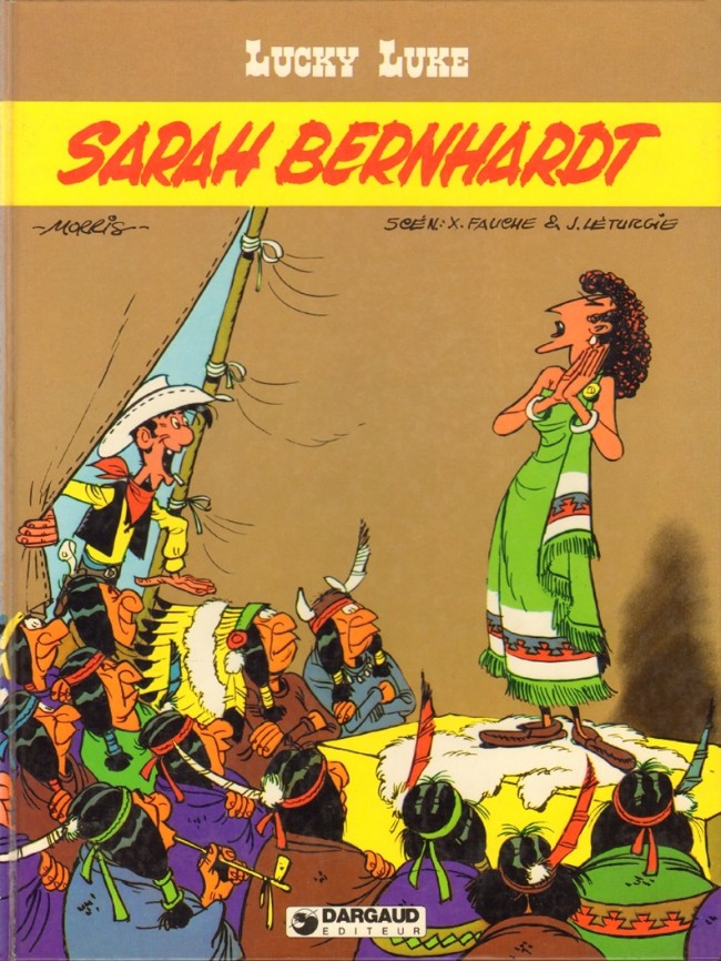 Lucky Luke (tome 50) : Sarah Bernhardt