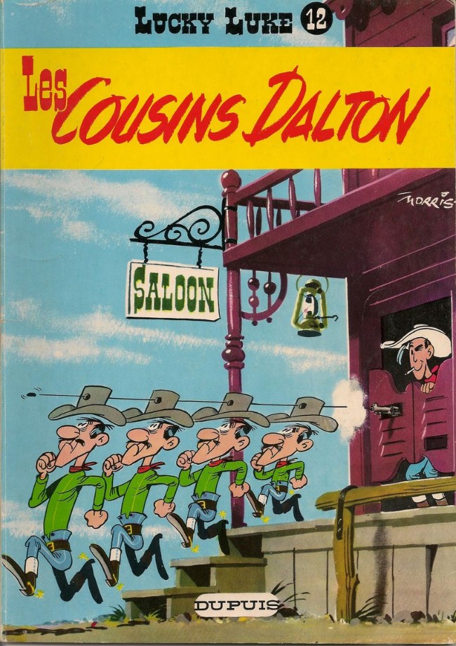 Lucky Luke (tome 12) : Les cousins Dalton