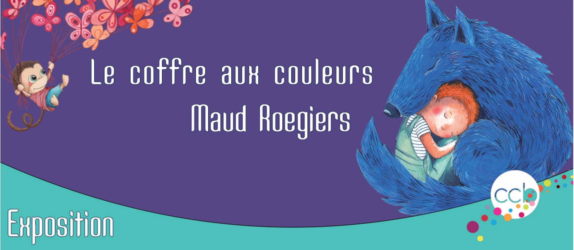 Exposition : Le coffre aux couleurs - Maud Roegiers