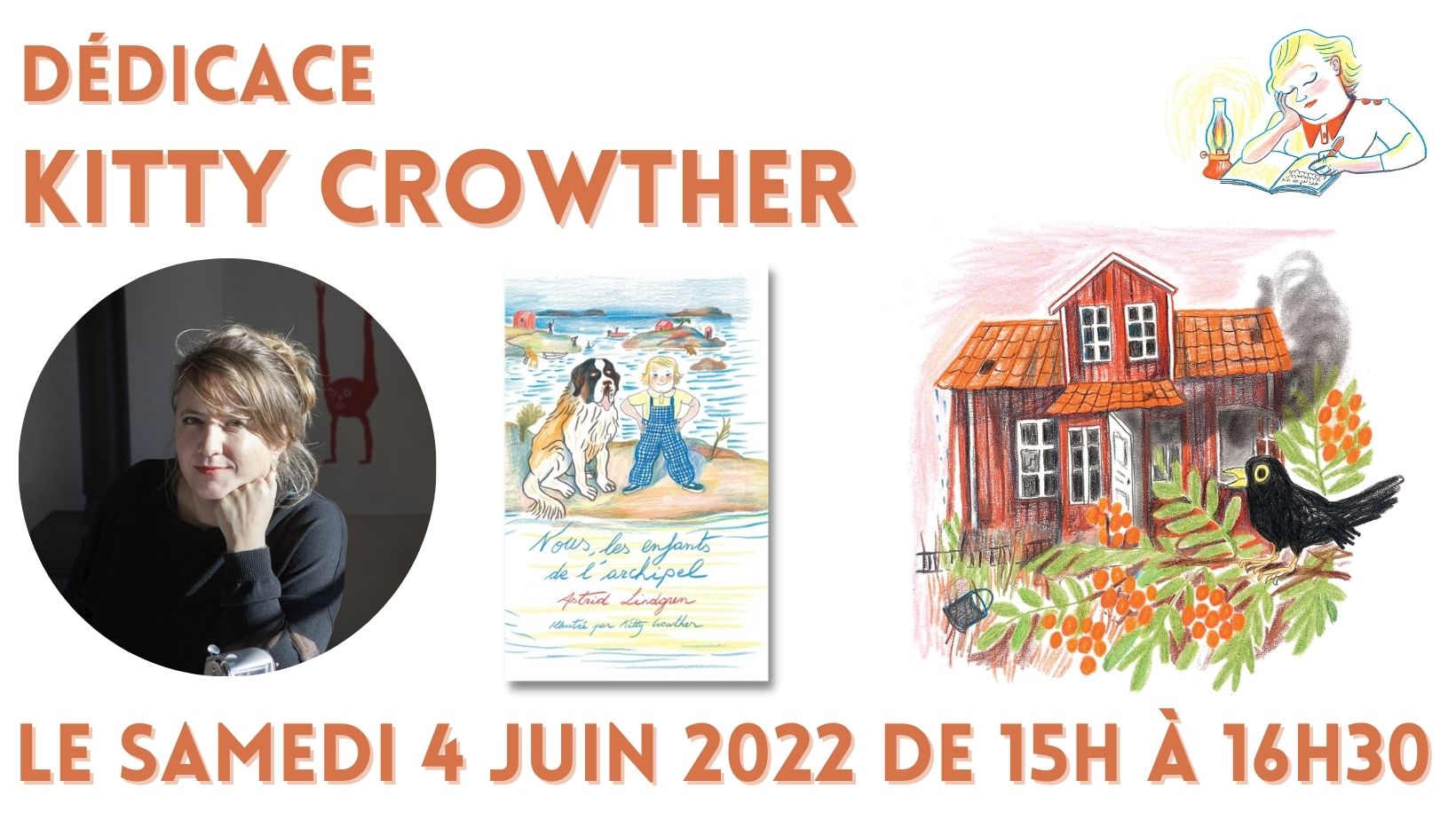 Kitty Crowther en dédicace
