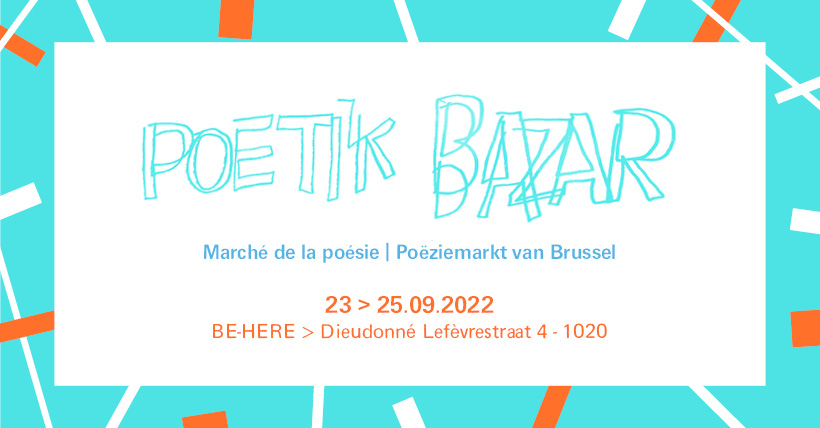 Poetik Bazar - Marché de la poésie | Poëziemarkt van Brussel