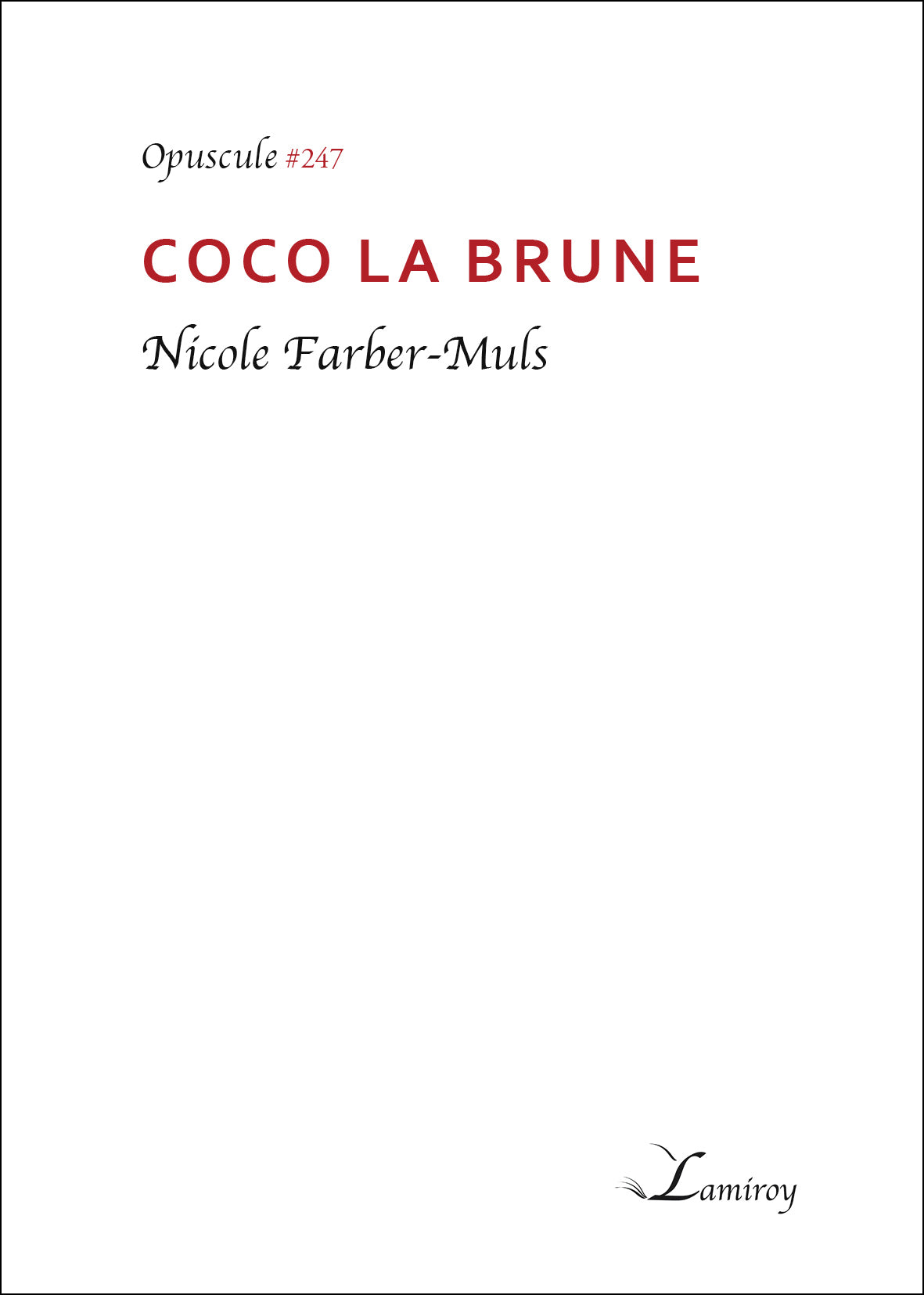 Coco la Brune
