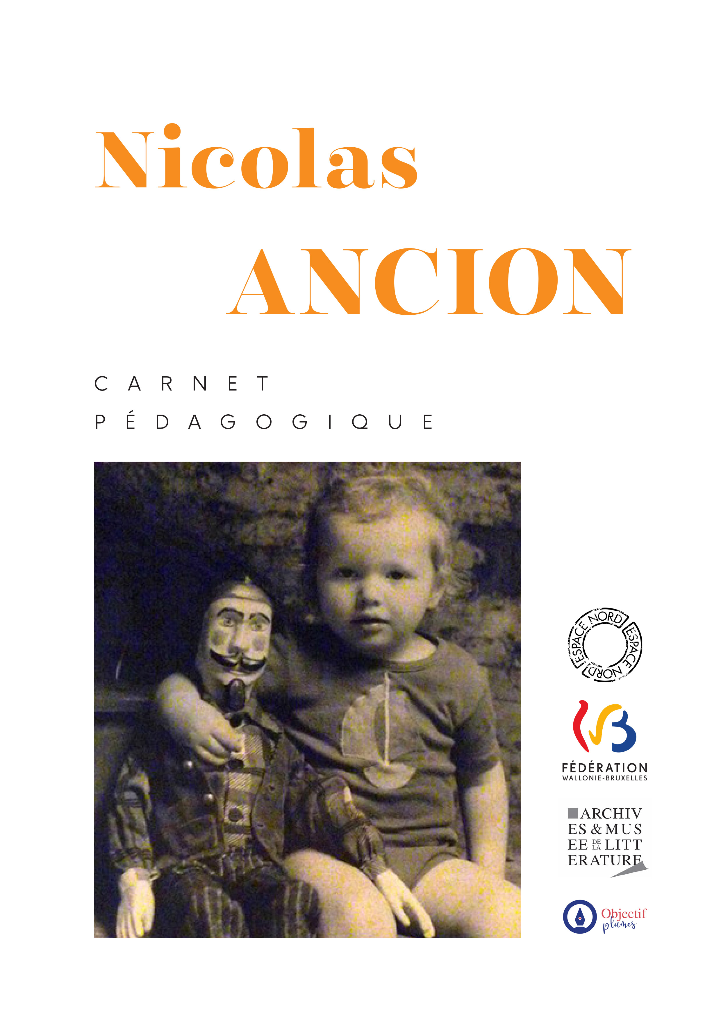 Dossier pédagogique : Nicolas Ancion
