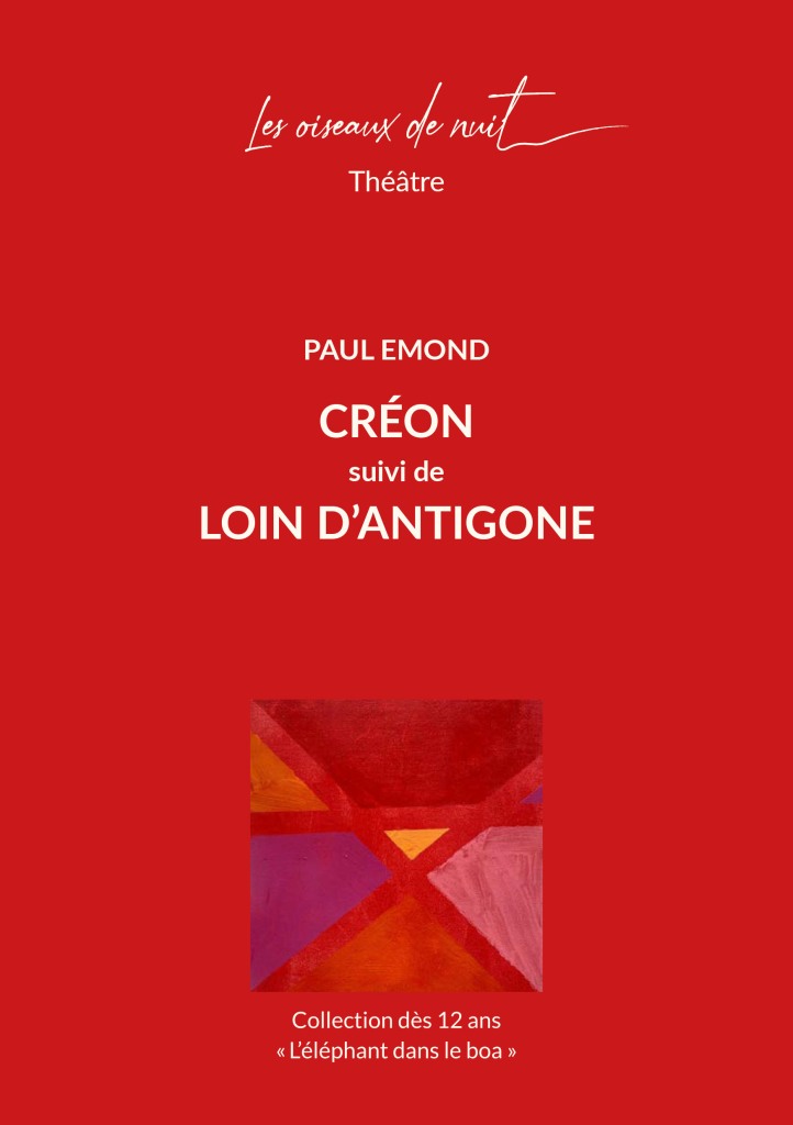 Créon, suivi de Loin Antigone