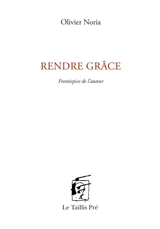 Rendre grâce