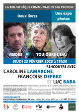 Rencontre avec Caroline Lamarche, Françoise Deprez et Luc Baba