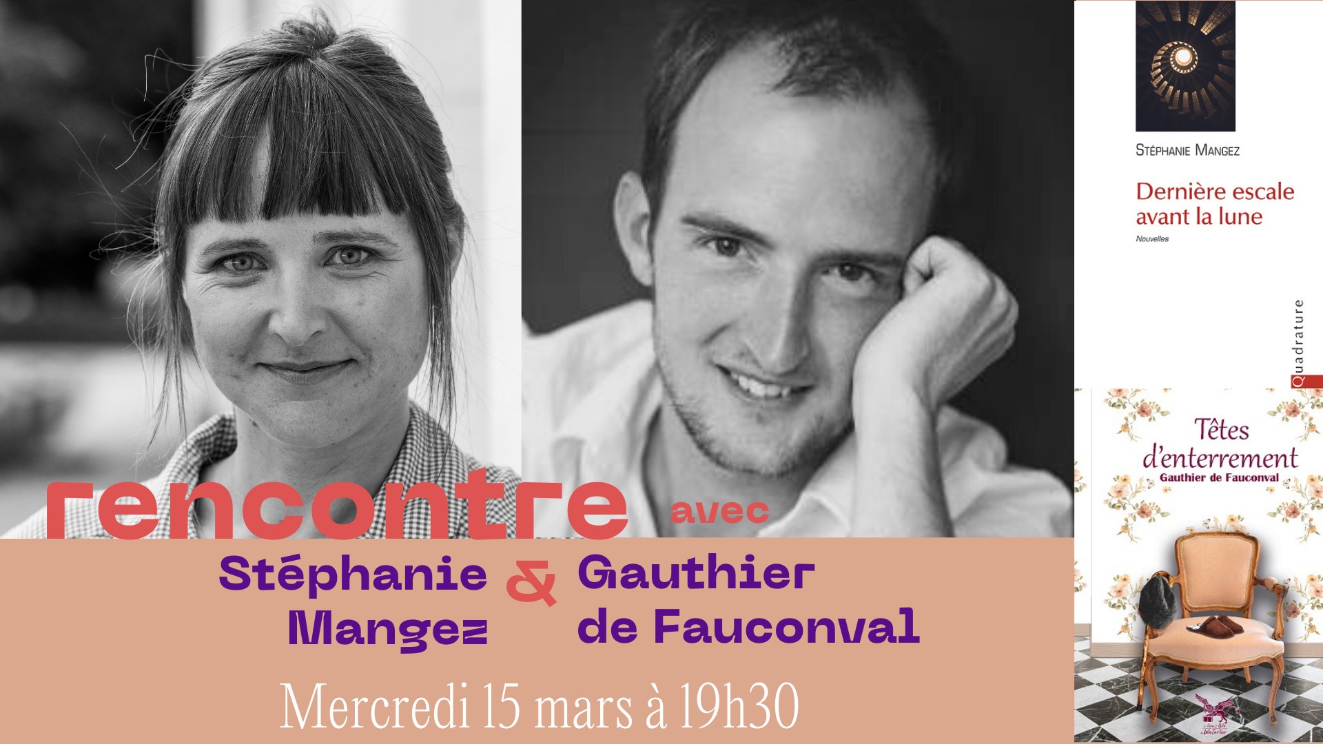 Rencontre avec Stéphanie Mangez et Gauthier de Fauconval