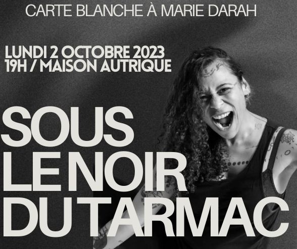 Carte blanche à Marie Darah