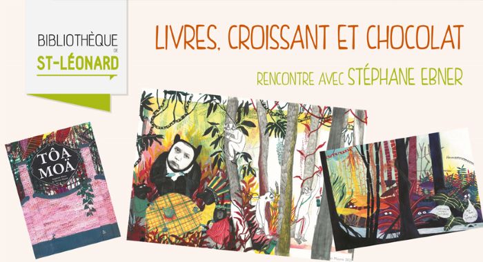 Livres, croissant et chocolat avec Stéphan Ebner