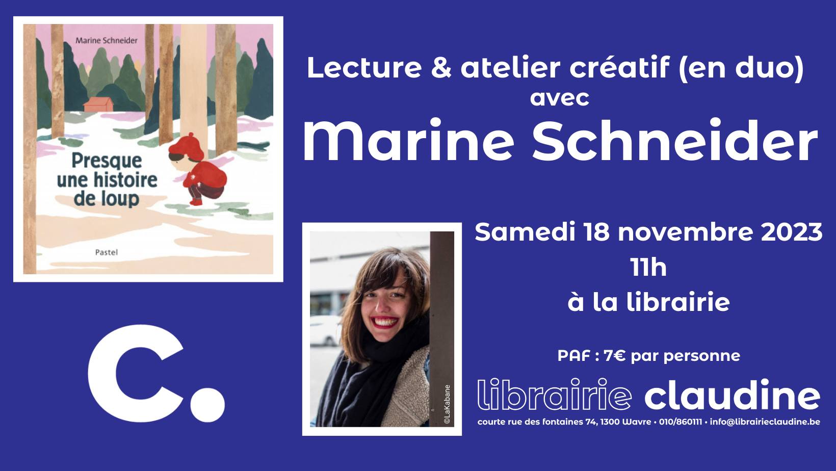 Atelier créatif avec Marine Schneider - 