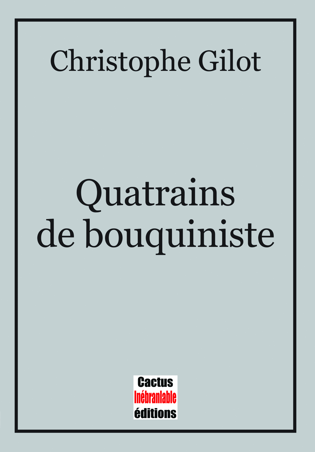 Quatrains de bouquiniste