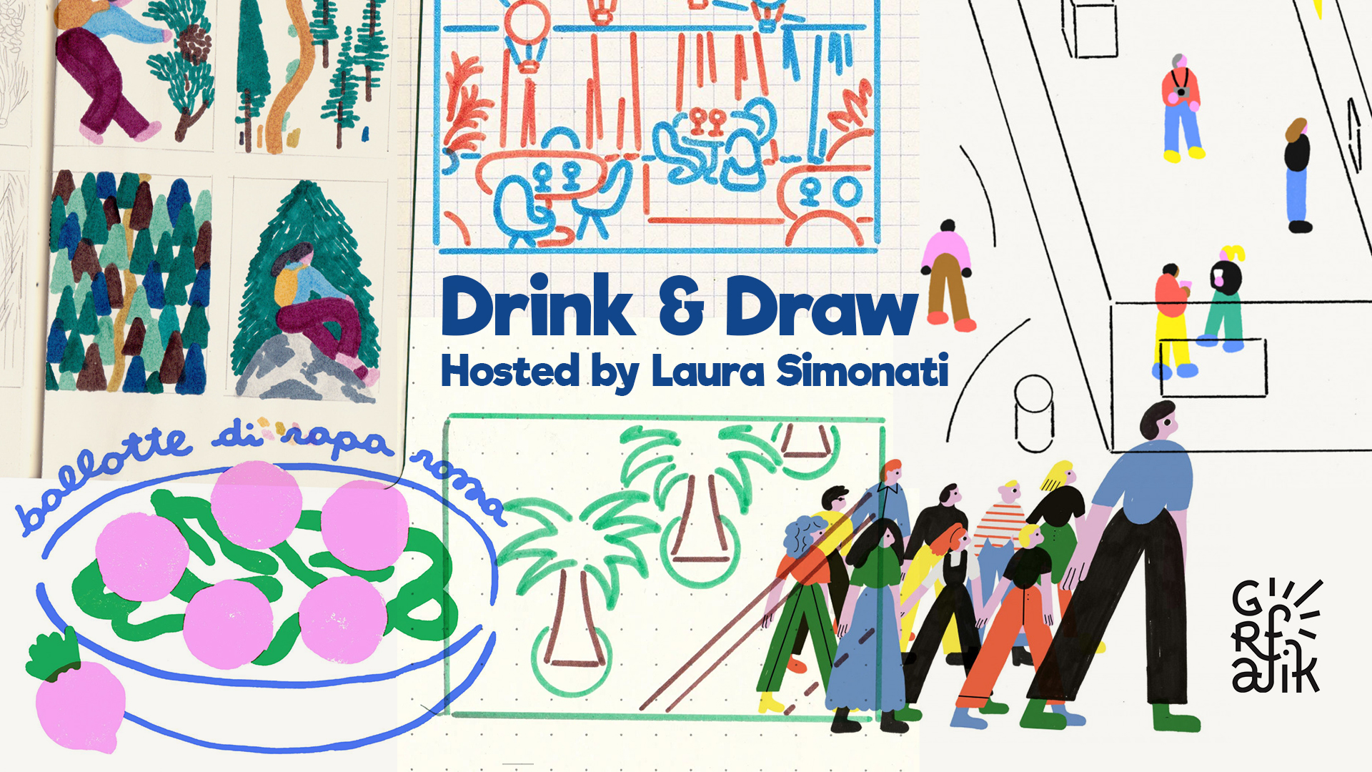 Drink & draw avec Laura Simonati