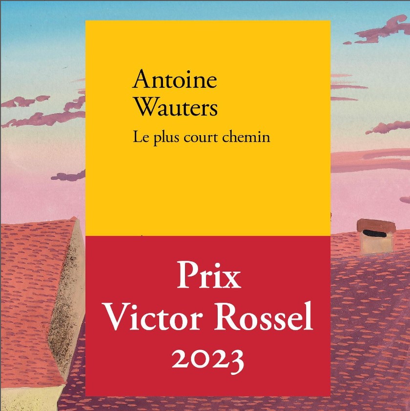 Antoine Wauters remporte le Prix Rossel de littérature