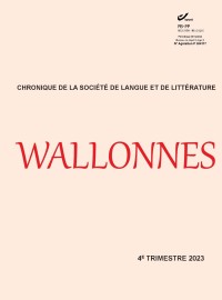 Wallonnes - 4 -2023  - 4e trimestre 2023