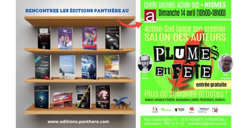 Les Éditions Panthère au Salon des auteurs 