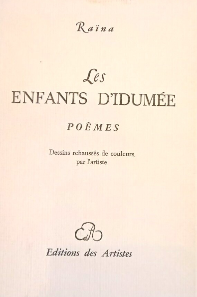 Les enfants d’Idumée : Poèmes