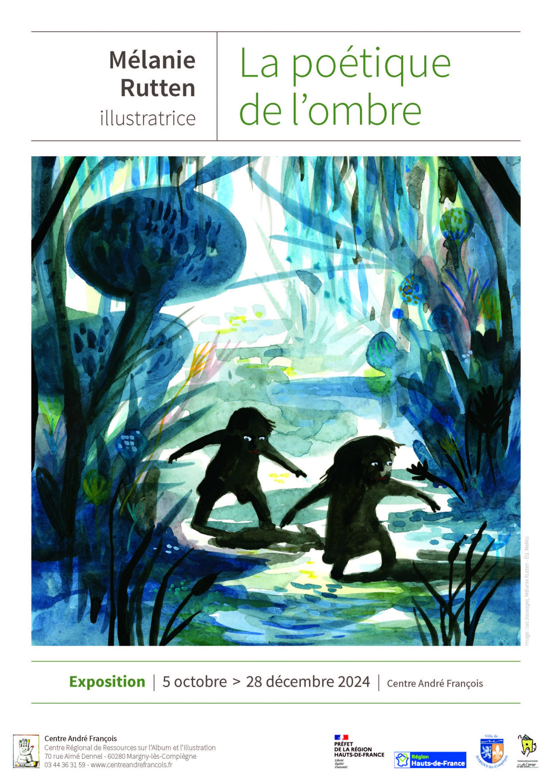 Expo La poétique de l'ombre - Mélanie RUTTEN, autrice- illustratrice