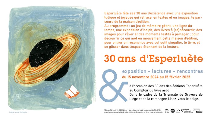 30 ans d'Esperluète au Comptoir du livre à Liège