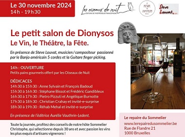 Le petit salon de Dionysos - Edition n°1