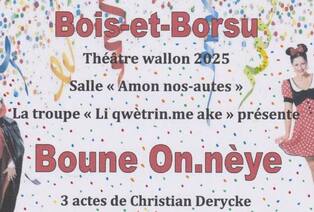 Théâtre wallon : Boune On.nèye