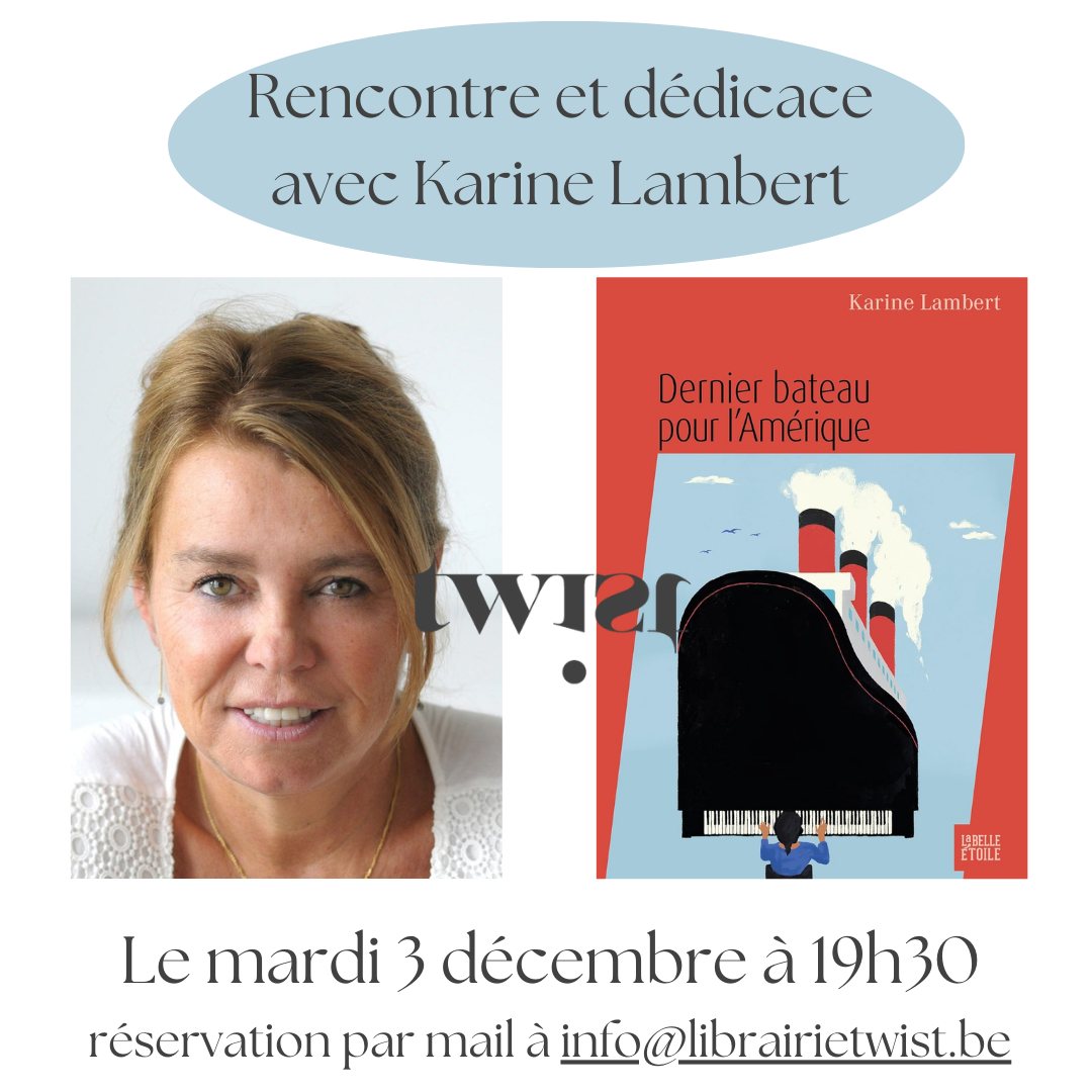 Rencontre et dédicace avec Karine Lambert