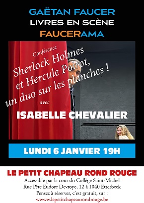 Sherlock Holmes & Hercule Poirot, un duo sur les planches !