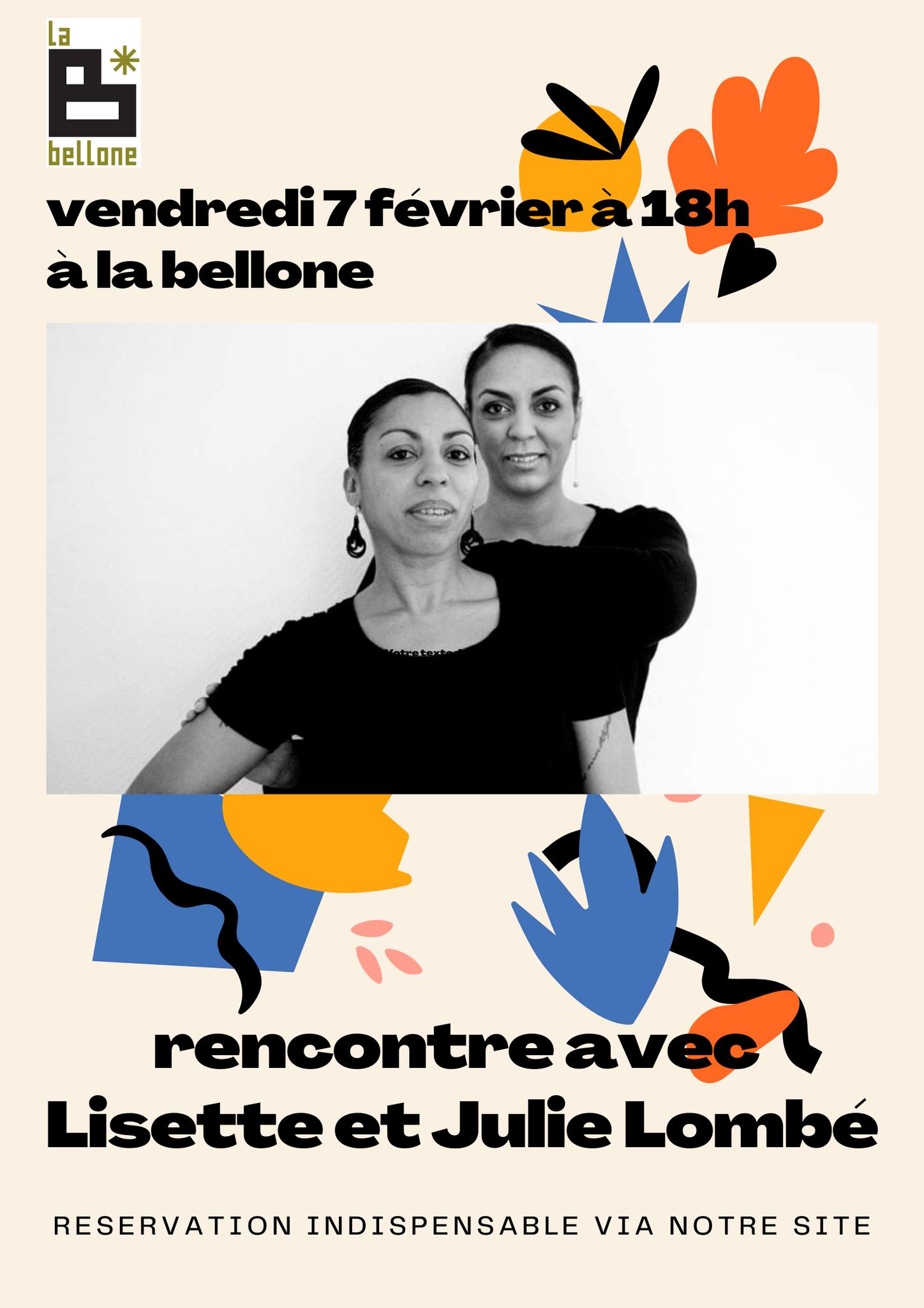 Rencontre avec Julie et Lisette Lombé