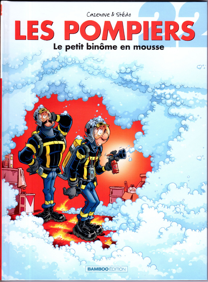 Les pompiers (tome 22) : Le petit binôme en mousse