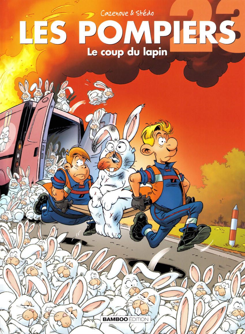 Les pompiers (tome 23) : Le coup du lapin