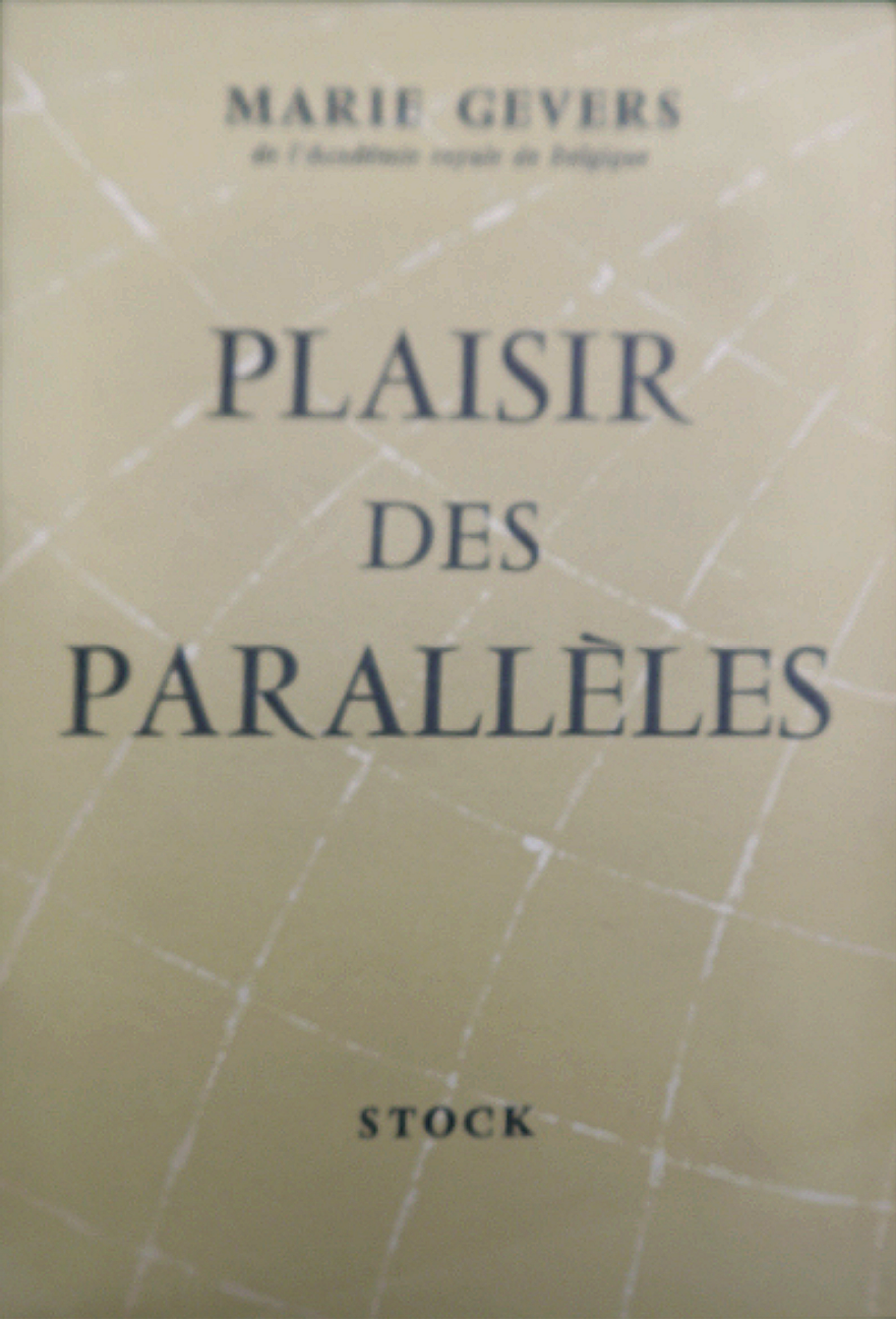 Plaisir des Parallèles